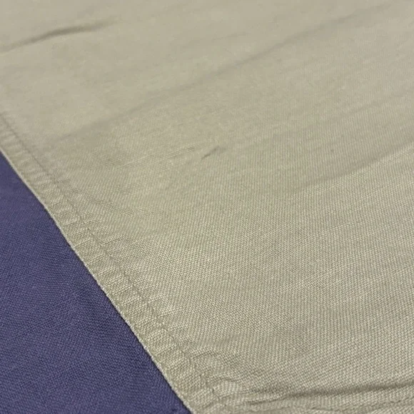 Vintage 90s County Seat JeansWear Men's Button Down Oversized Color Block Medium - Picture 10 of 11